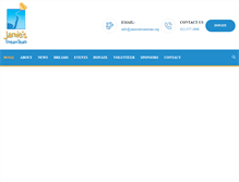 Tablet Screenshot of jamiesdreamteam.org